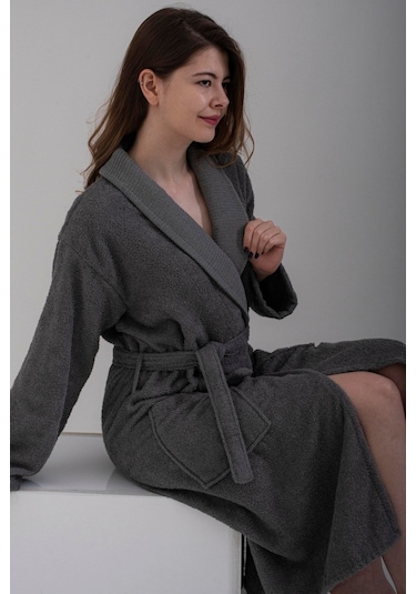 Güvenal Hera Ultrasoft Unisex Bornoz Erkek Kadın Bornozu Ultrasoft Bornoz Hediyelik Bornoz Çeyizlik 3