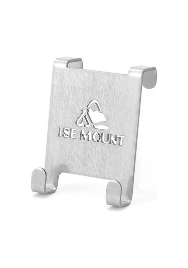 Geeksen Kamp Çelik Çanta Asıcı, Masa Kenarı Taşınabilir Malzeme Saklama Aracı, Gaz Tankı Ve Bardak Asma Kancası Gümüş