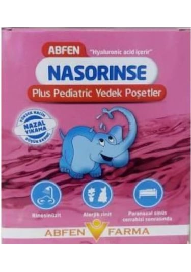 Abfen Nasorinse Plus Pediatric Yedek Poşet 50Lik