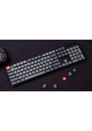 Keychron K5SE-E1 HotSwap RGB Optical Red Low Profile Kablosuz Mekanik Klavye