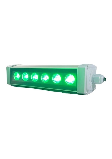 20cm 6w Led Duvar Boyama Wallwasher Yeşil 220v 1 Adet