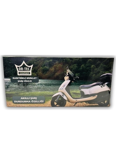 Ortec 72v 60-80ah Şarj Cihazı Üç Teker Kasalı Elektrikli Bisiklet Şarj Aleti