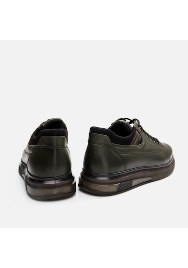 Hotiç Hakiki Deri Haki Erkek Günlük Ayakkabı 02ayh292840a880 Haki