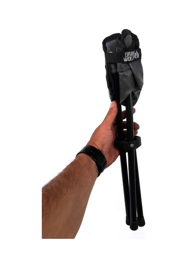 Gray Wolf Üçgen Kamp Taburesi - Siyah Tb100 Siyah