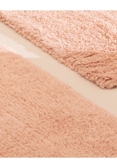 Madame Coco Cameo 2'li Banyo Paspası - Gri - 60x100 Cm Bapa0000000008 Pudra
