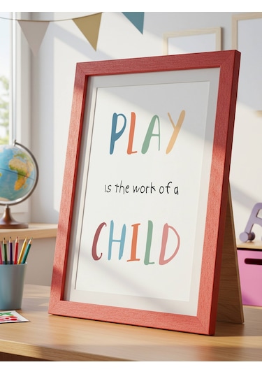 Play Child Dijital Baskı Poster V1 Çerçevesiz