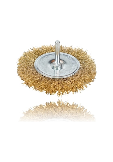 Pimli Daire Fırça 60 8mm Sarı Telli Era10070 Eratool