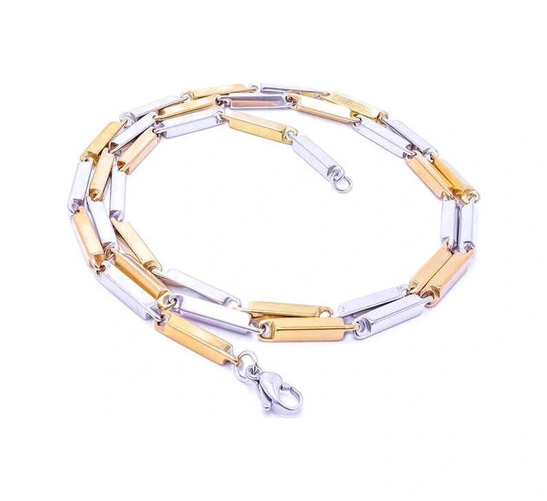 Moncuk Design Paslanmaz Erkek Çelik Kolye 335111p2d6 Sarı