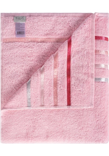 Banyo Havlusu Tekli Pamuk Bale Pembe