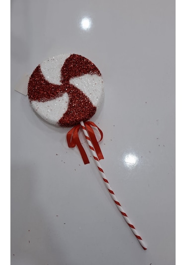 Simli Yuvarlak Strafor Şeker 45cm Diğer