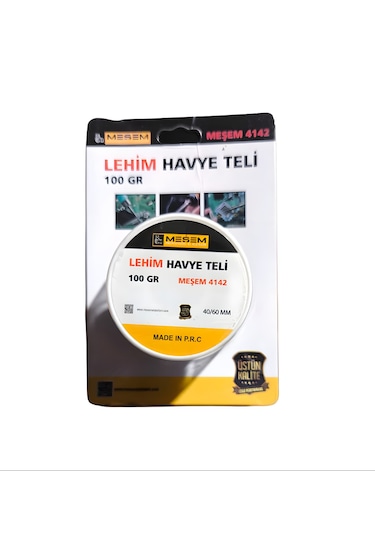 Meşem Lehim Havya Teli 100 Gr