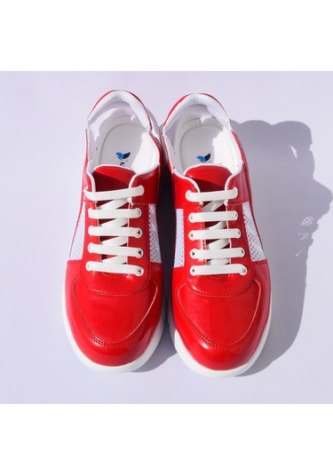 Kırmızı Renk Spor Sandalet Kırmızı