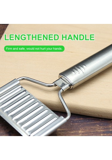 Xindoker Stainless Steel Sebze Dilimleyici Seti - 3/4 Parça Seçenekli - Dilimleme Ve Işleme Fonksiyonu - Renkli Kutuda Gümüş