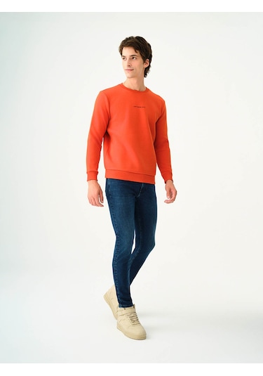 Loft Regular Fit Turuncu Erkek Sweatshirt Lf2034268 Turuncu