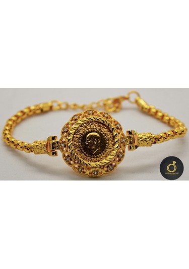 Özden Kuyumcusu 22 Ayar Çeyrek Altınlı Bileklik Cey2201