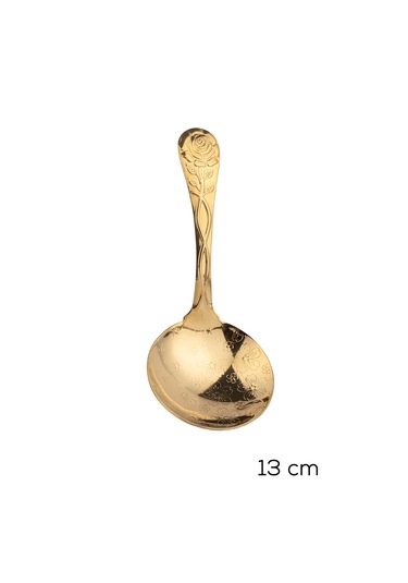 Porsima 5217 Metal Gold Sos Kaşığı Kepçe 13cm