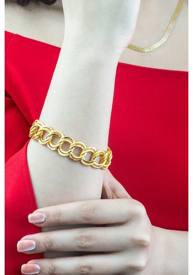 22 Ayar Altın Uzay Yolu Bileklik 17 Gr