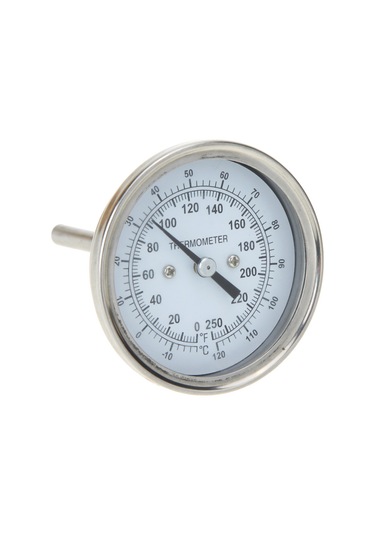 Xindoker Pirinc Çelik Fırın Termometresi - Hassas Ölçüm -18 C İle 120 C - Pişirme Ve Pastane Aracı