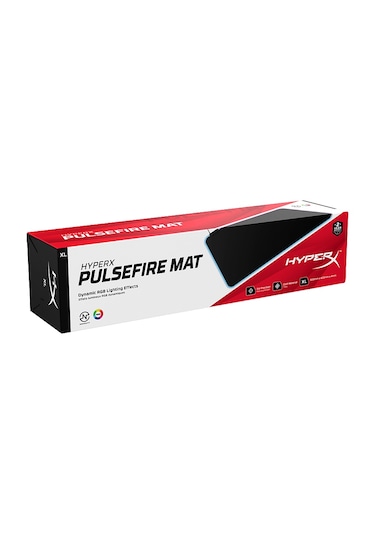 Hyperx Pulse Fire Mat Rgb Xl Mousepad Siyah Siyah