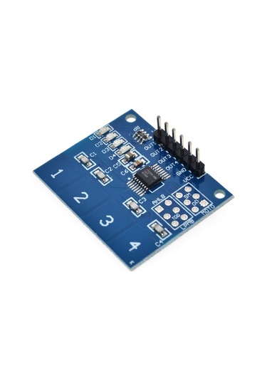 Arduino Uyumlu 4 Kanal Dijital Dokunmatik Sensör