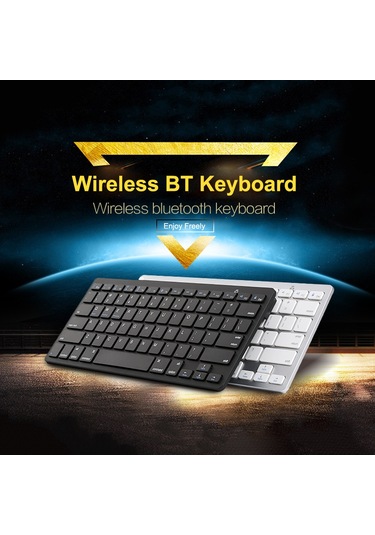 Yunboo "taşınabilir Bluetooth Klavye - İos/android/windows Uyumlu, 10m Menzilli, Hafif Ve Şık"