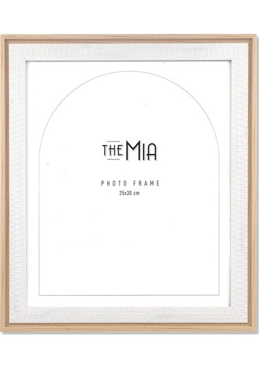 The Mia Vimini Fotoğraf Çerçevesi Bej 30x25 Cm