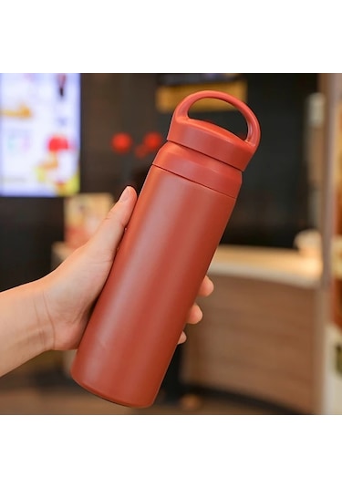 Willowhaven Siyah 500ml Paslanmaz Çelik Kahve Kupası Çift Kat Yalıtım Taşınabilir Hediye Siyah