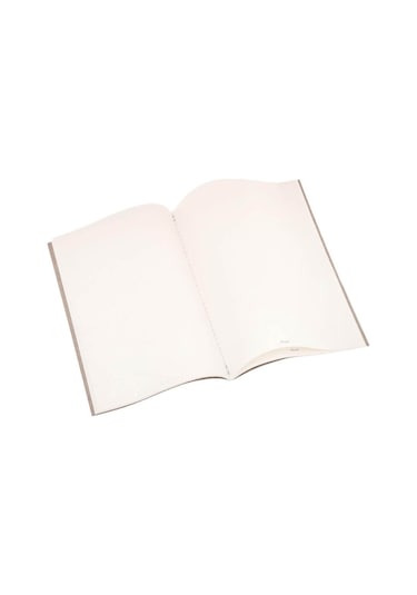 Pineider Defter Ecojazz 14,5x21 Cm Stone Cqurc001273 Gri