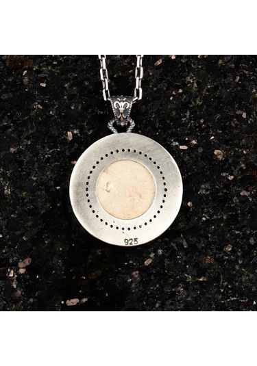 Aslan Gümüş Kral Kolye, 925 Ayar Gümüş Erkek Leo Kolye, Hayvan Gümüş Kolye Gümüş