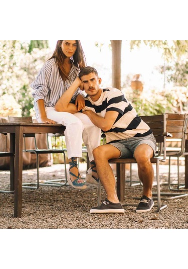 Quartz Sandalet Erkek Ian Toni Pons Navy Quartz Çok Renkli