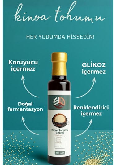 Promar Mix  Sirkesi 250 Ml+ Kinoa Tohumu  Sirkesi 250 M