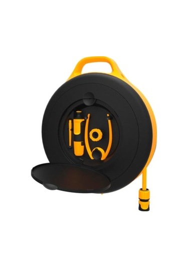 Fiskars Hortum Makara Seti S 3/8 (9Mm) 15M Siyah 1020436