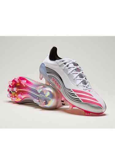 Adidas F50 Messi Elite Fg Erkek Çim Zemin Kramponu Jp5593 Beyaz Beyaz