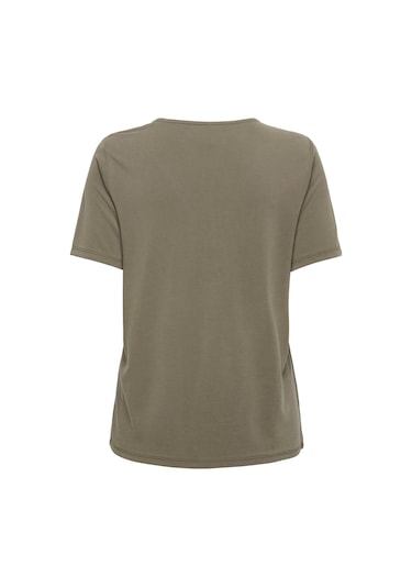 Only Onlfree Lıfe Kahverengi Kadın T-shirt 15368626 Kahverengi