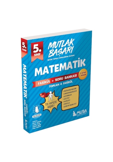 5.Sınıf Mutlak Başarı Matematik Fasikül ve Soru Bankası -  Muba Yayınları