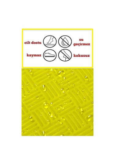 Eva Tatami Yumuşak Zemin Minderi 13 Mm Sarı