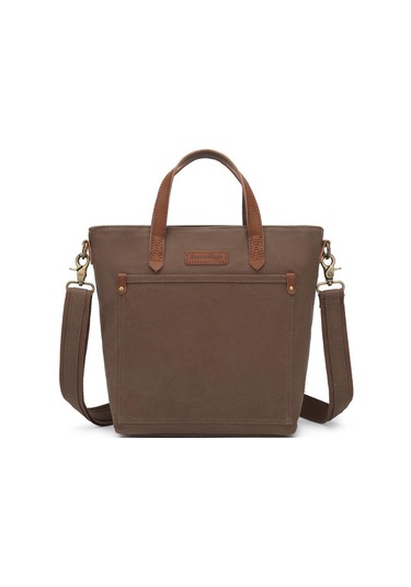 Kanvas Kumaş Kadın Çantası Elden Tutmalı Smart Bags 1328 Kahve 67132135