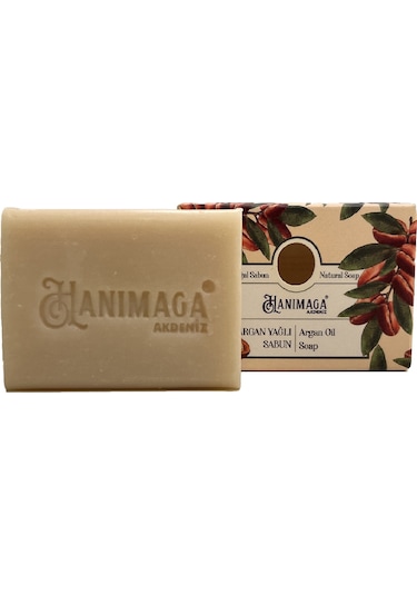 Hanımağa Akdeniz Argan Yağlı Doğal Katı Sabun 3 x 100 G