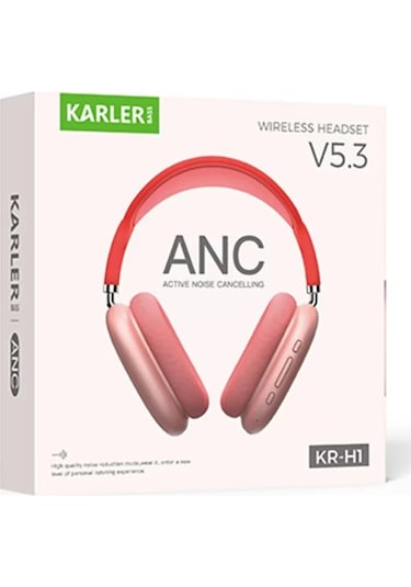 Karler Bass KRH2 Bluetooth 5.3 Kulak Üstü Kulaklık