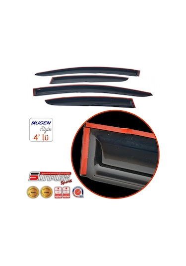 Sunplex SP-S-137 Hyundai i20 2021+ Sport Style Cam Rüzgarlığı 4 l