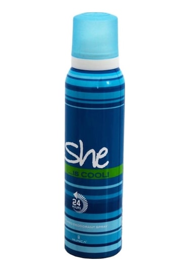 Hunca She Is Cool Kadın Sprey Deodorant 150 ML