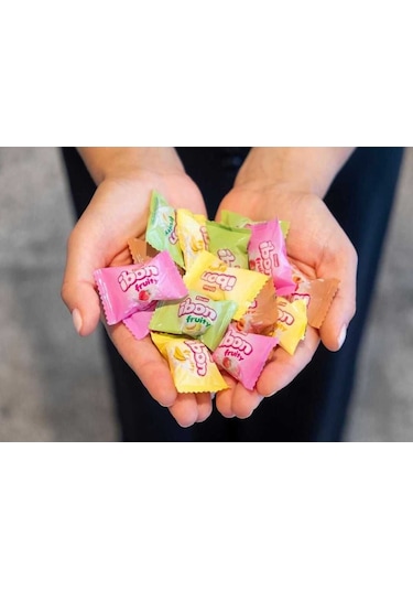 Ibon Sütlü Meyveli Şeker 1000 Gr. (1 Poşet)