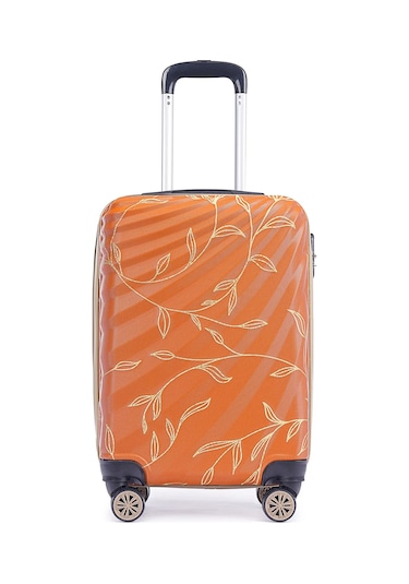 Wexta Wx-300 Yaprak Baskılı Kiremit Büyük Boy Valiz Baskılı Kiremit