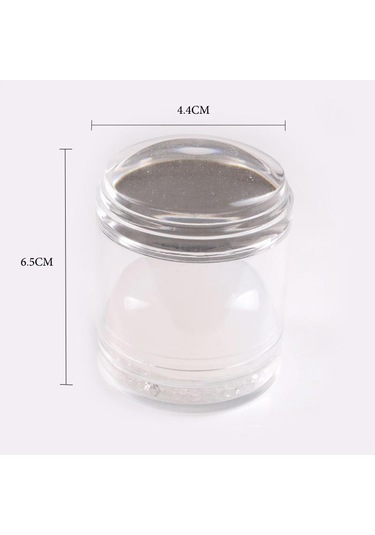 Çift Silikonlu Stamping Baskı Ve French Uygulama Mühürü 009