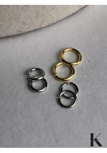 Klipsa Jewelry Bijuteri Bağlantı Halkaları 5mm, 100 Adet 201695569
