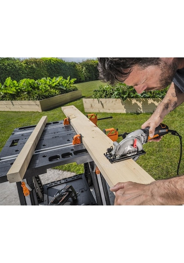 Worx Wx051 Çok Fonksiyonlu Katlanabilir Çalışma Tezgâhı 2 Adet
