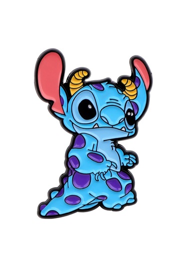 Sevimli Çizgi Film Dikiş Emaye Iğneler Anime Uzaylı Broş Yaful Iğneleri Rozet 2 2 Çok Renkli