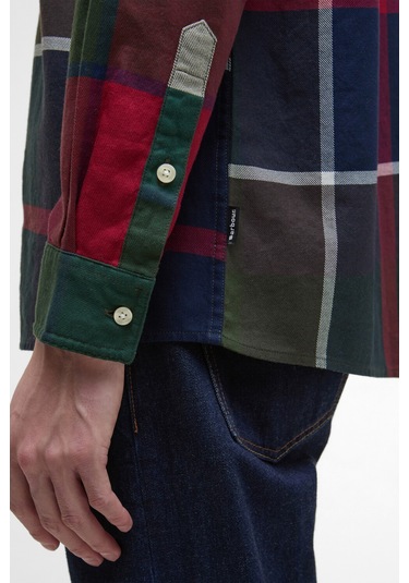 Barbour Patchwork Os Tartan Gömlek Mı73 Tartan Mix Bej