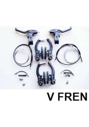 Bisiklet Bmx Fren Takımı Seti Komple Seti V-brake Ön Ark