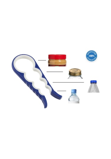 Silikon Kaymaz Konserve Kavanoz Kapağı Açacağı Pratik Çözüm Çok Renkli